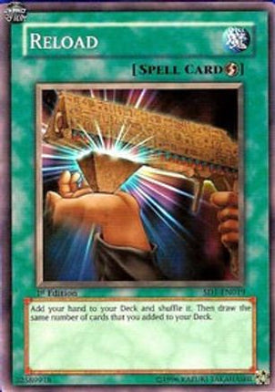 Reload (Common / Short Print) [SD1-EN019] Structure Deck: Dragon's Roar Unlimited