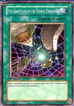 The Graveyard in the Fourth Dimension (Common / Short Print) [SD1-EN020] Structure Deck: Dragon's Roar 1st Edition