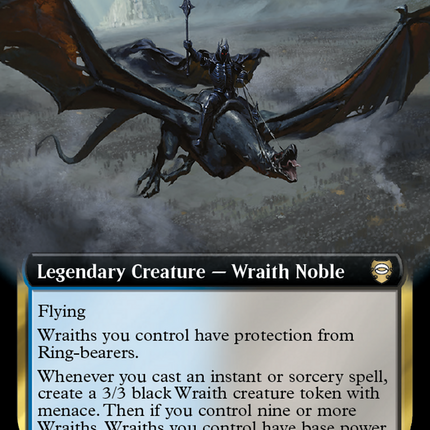 Lord of the Nazgûl (Extended Art) [Tales of Middle-earth Commander] Foil