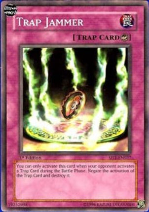 Trap Jammer (Common / Short Print) [SD1-EN027] Structure Deck: Dragon's Roar Unlimited