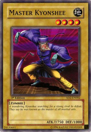 Master Kyonshee (Common / Short Print) [SD2-EN002] Structure Deck: Zombie Madness 1st Edition