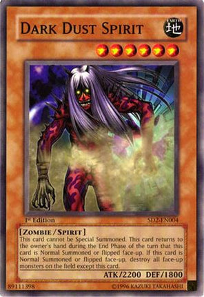 Dark Dust Spirit (Common / Short Print) [SD2-EN004] Structure Deck: Zombie Madness 1st Edition