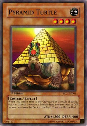 Pyramid Turtle (Common / Short Print) [SD2-EN005] Structure Deck: Zombie Madness 1st Edition