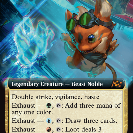 Loot, the Pathfinder (Extended Art) [Aetherdrift]