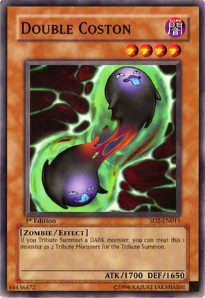 Double Coston (Common / Short Print) [SD2-EN011] Structure Deck: Zombie Madness 1st Edition