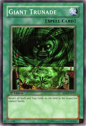 Giant Trunade (Common / Short Print) [SD2-EN015] Structure Deck: Zombie Madness 1st Edition