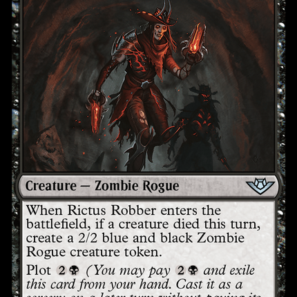 Rictus Robber [Outlaws of Thunder Junction] Foil