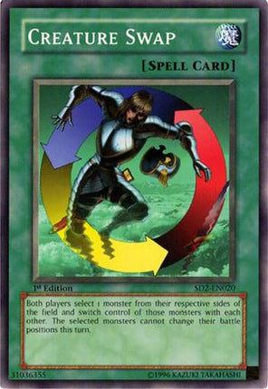 Creature Swap (Common / Short Print) [SD2-EN020] Structure Deck: Zombie Madness Unlimited