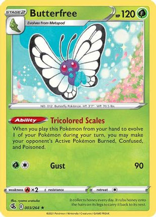 Butterfree - 3/264 [SWSH08: Fusion Strike] Holofoil