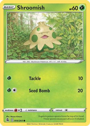Shroomish - 4/264 [SWSH08: Fusion Strike] Reverse Holofoil