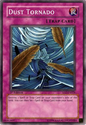 Dust Tornado (Common / Short Print) [SD2-EN024] Structure Deck: Zombie Madness Unlimited