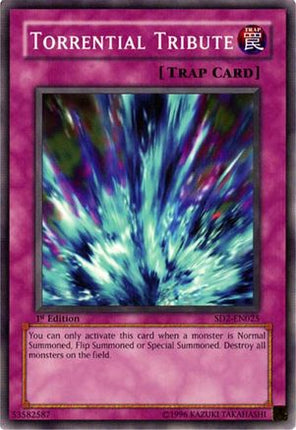 Torrential Tribute (Common / Short Print) [SD2-EN025] Structure Deck: Zombie Madness 1st Edition