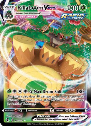 Rillaboom VMAX - 23/264 [SWSH08: Fusion Strike] Holofoil