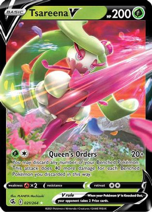 Tsareena V - 21/264 [SWSH08: Fusion Strike] Holofoil