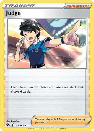 Judge - 235/264 [SWSH08: Fusion Strike] Reverse Holofoil