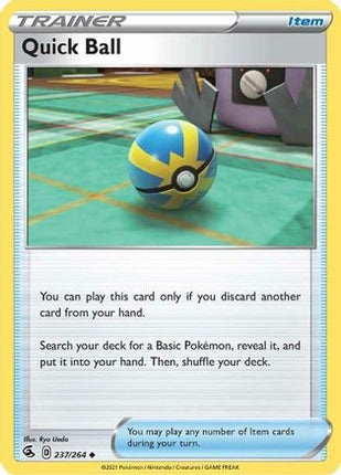 Quick Ball - 237/264 [SWSH08: Fusion Strike]