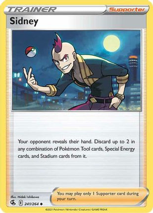 Sidney - 241/264 [SWSH08: Fusion Strike] Reverse Holofoil