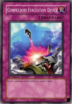 Compulsory Evacuation Device (Common / Short Print) [SD2-EN028] Structure Deck: Zombie Madness Unlimited