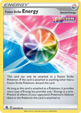 Fusion Strike Energy - 244/264 [SWSH08: Fusion Strike] Reverse Holofoil