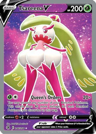 Tsareena V (Full Art) - 246/264 [SWSH08: Fusion Strike] Holofoil