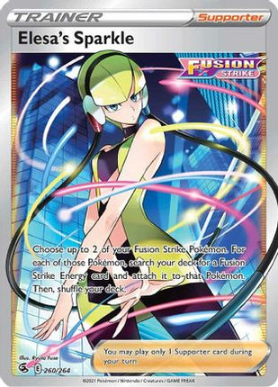 Elesa's Sparkle (Full Art) - 260/264 [SWSH08: Fusion Strike] Holofoil