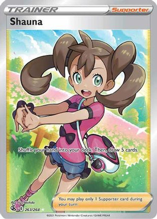 Shauna (Full Art) - 263/264 [SWSH08: Fusion Strike] Holofoil