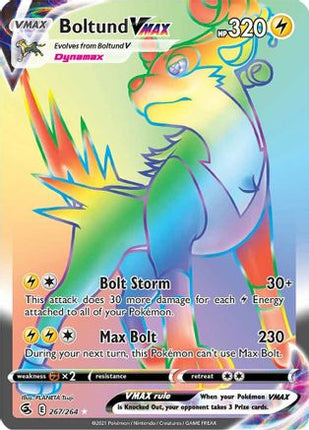 Boltund VMAX (Secret) - 267/264 [SWSH08: Fusion Strike] Holofoil