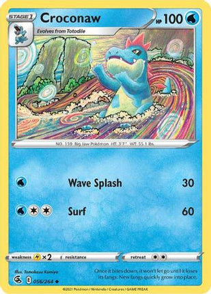 Croconaw - 56/264 [SWSH08: Fusion Strike]