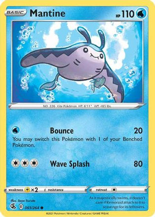 Mantine - 61/264 [SWSH08: Fusion Strike]
