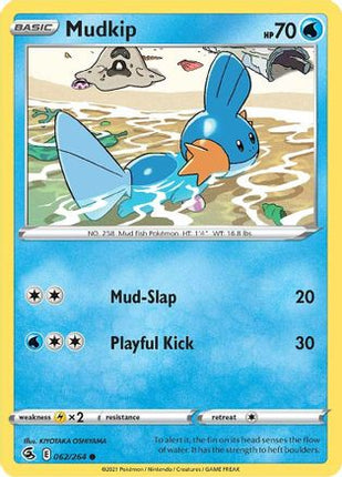 Mudkip - 62/264 [SWSH08: Fusion Strike] Reverse Holofoil