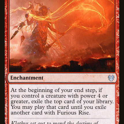 Furious Rise [Theros Beyond Death]