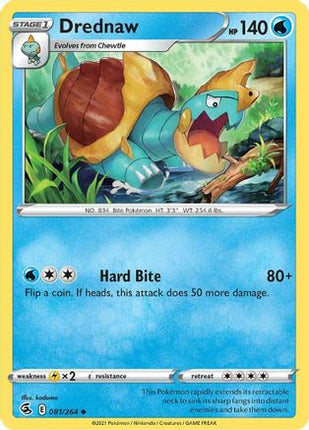Drednaw - 81/264 [SWSH08: Fusion Strike]