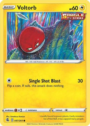 Voltorb - 87/264 [SWSH08: Fusion Strike]