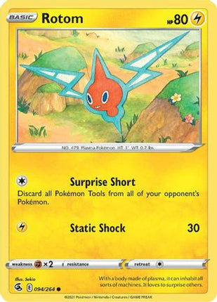 Rotom - 94/264 [SWSH08: Fusion Strike] Reverse Holofoil