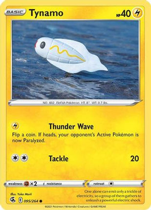 Tynamo - 95/264 [SWSH08: Fusion Strike] Reverse Holofoil