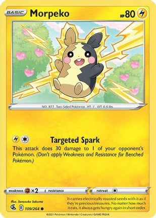 Morpeko (109) - 109/264 [SWSH08: Fusion Strike] Reverse Holofoil