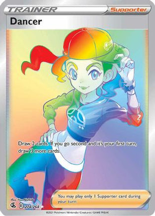 Dancer (Secret) - 274/264 [SWSH08: Fusion Strike] Holofoil