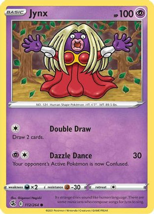 Jynx - 112/264 [SWSH08: Fusion Strike]