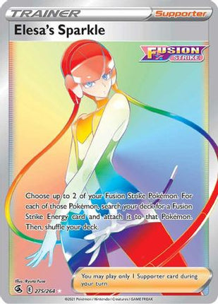 Elesa's Sparkle (Secret) - 275/264 [SWSH08: Fusion Strike] Holofoil