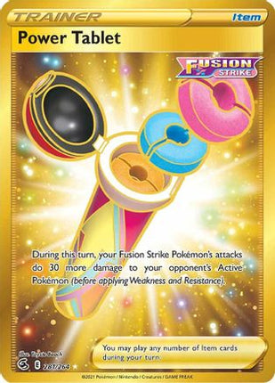 Power Tablet (Secret) - 281/264 [SWSH08: Fusion Strike] Holofoil
