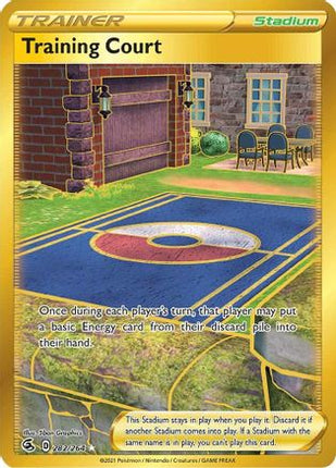 Training Court (Secret) - 282/264 [SWSH08: Fusion Strike] Holofoil