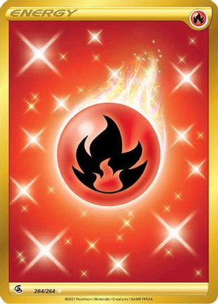 Fire Energy (Secret) - 284/264 [SWSH08: Fusion Strike] Holofoil
