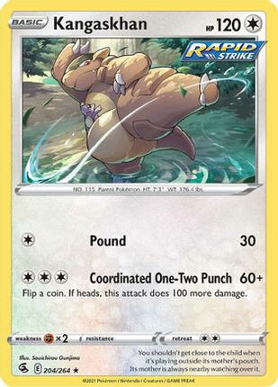 Kangaskhan - 204/264 [SWSH08: Fusion Strike]