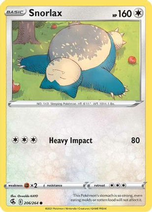 Snorlax - 206/264 [SWSH08: Fusion Strike]