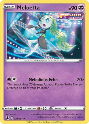 Meloetta - 124/264 [SWSH08: Fusion Strike]