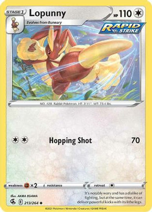 Lopunny - 213/264 [SWSH08: Fusion Strike]