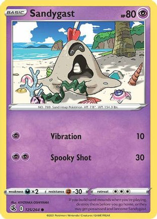Sandygast - 125/264 [SWSH08: Fusion Strike]