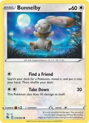 Bunnelby - 214/264 [SWSH08: Fusion Strike]