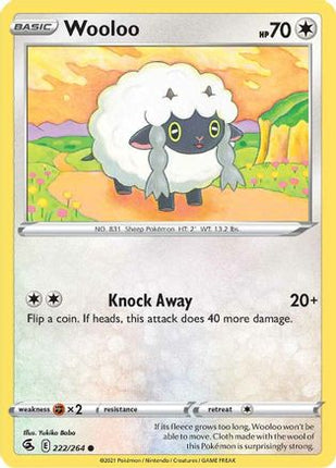 Wooloo (222) - 222/264 [SWSH08: Fusion Strike]
