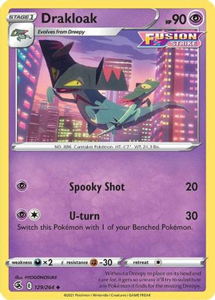 Drakloak - 129/264 [SWSH08: Fusion Strike] Reverse Holofoil